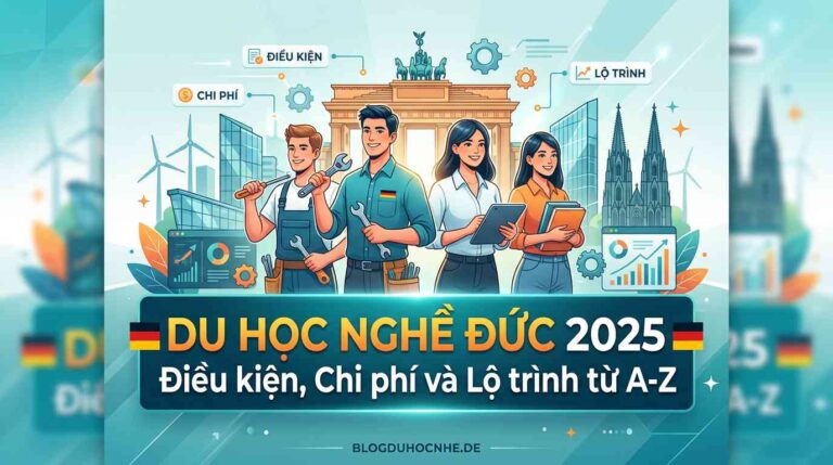 Du học Nghề Đức 2025: Điều kiện, Chi phí và Lộ trình từ A-Z