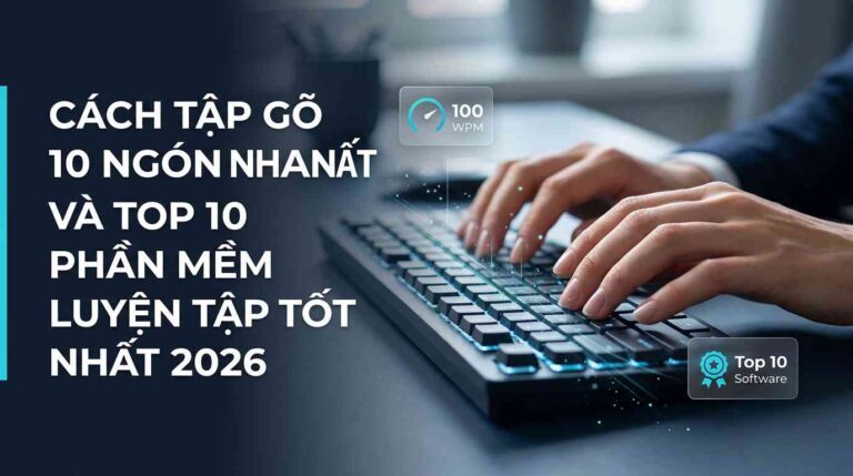Cách tập gõ 10 ngón nhanh nhất và Top 10 phần mềm luyện tập tốt nhất 2026